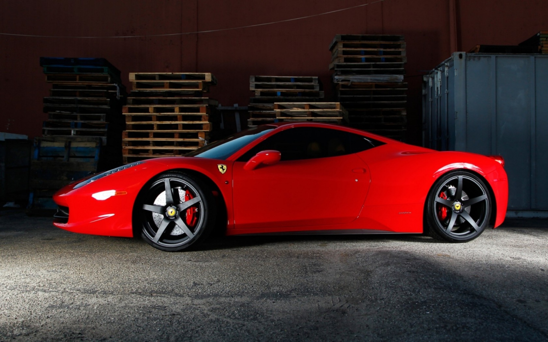 Ferrari 458 черная