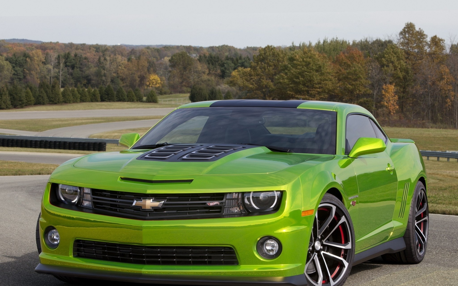 Картинки Chevrolet Camaro, автомобили, автомобиль, зеленый фото и обои на рабочий стол