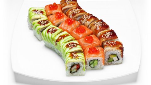 булочка, морепродукты, продукты питания, икра