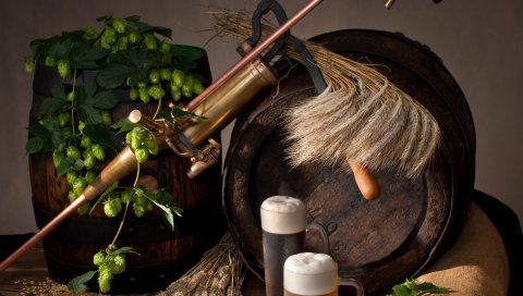 пиво, состав, барабаны, хмель, kuhol, ячмень