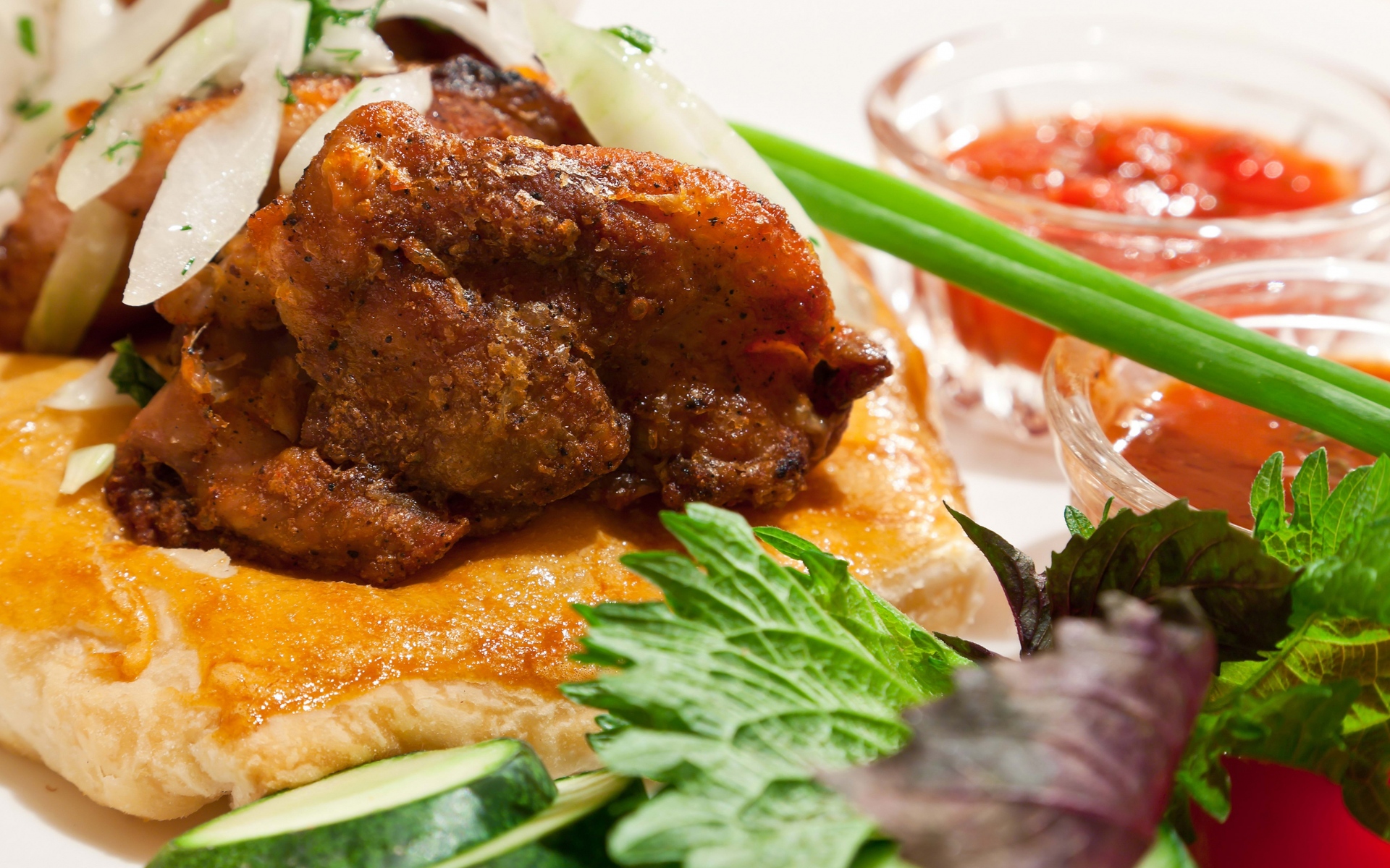 Картинки мясо, блюдо, травы,специи фото и обои на рабочий стол
