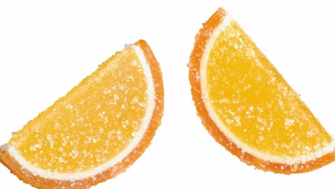 конфеты, апельсиновый, сахар, белый фон, гвоздика
