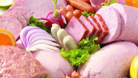 ausage, хот - доги, редис, капуста