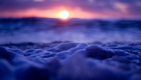 Вода, пена, свет, фон