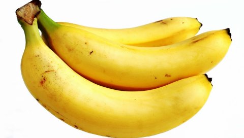Банан, белый, кисть