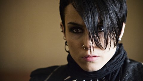 Noomi rapace, пронзительный, лицо, глаза