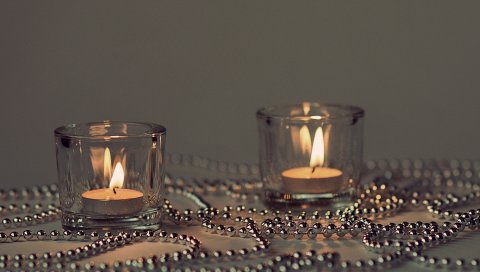 Свечи, подсвечники, светильники, цепи