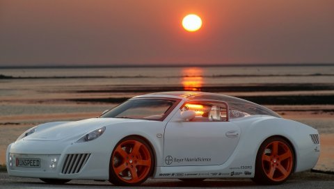 Авто, тюнинг, закат