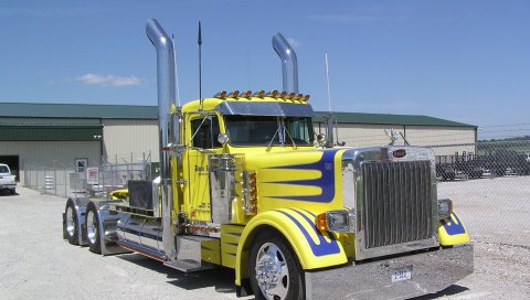 Peterbilt, truck, 359, custom