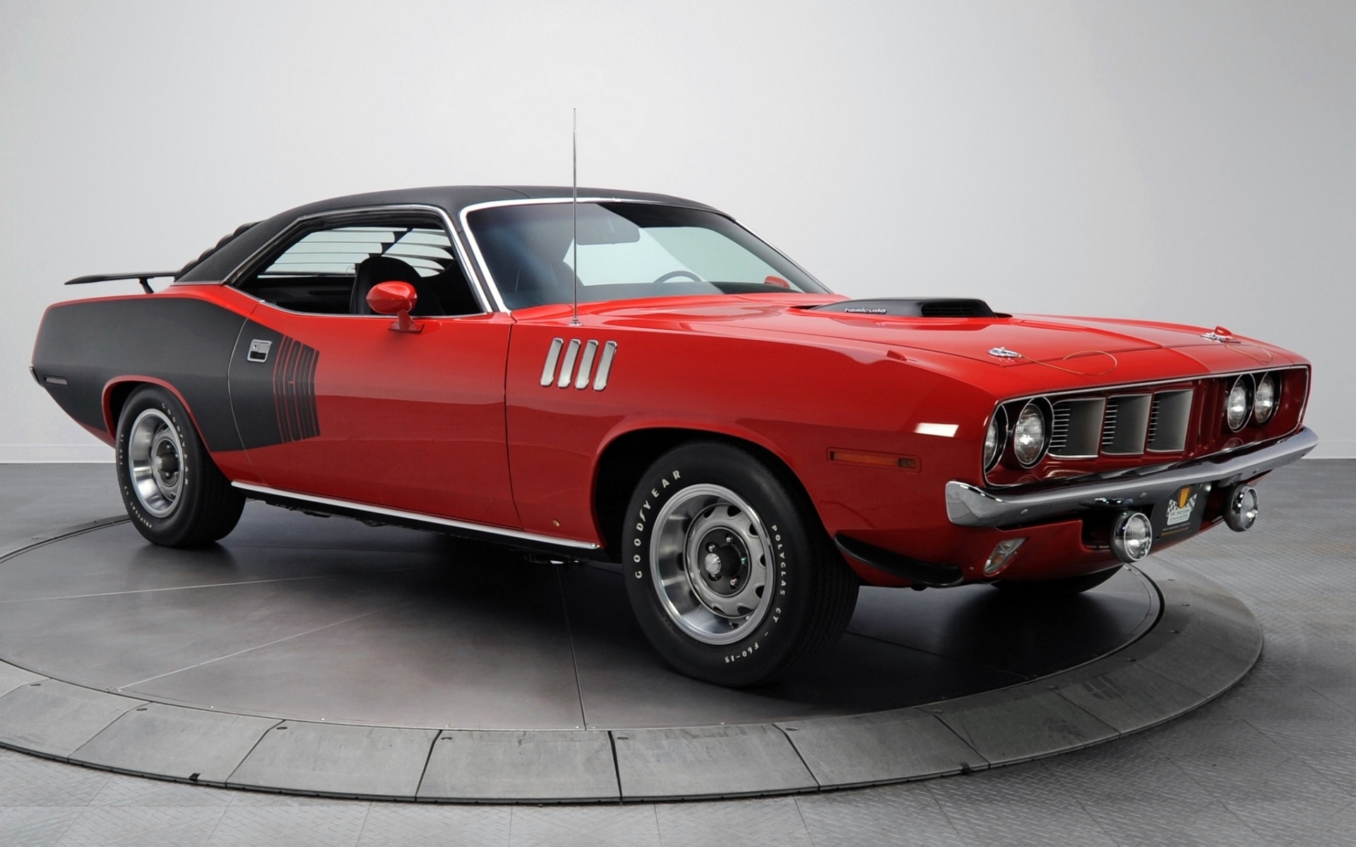 Картинки Plymouth, 1971, где, hemi, cuda фото и обои на рабочий стол