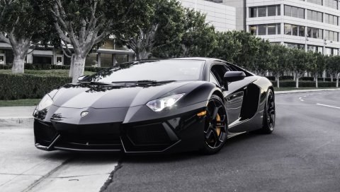 Lp700-4, lamborghini, aventador, суперкар