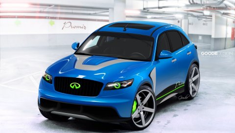 Infiniti fx35, custom, promiz, тюнинг