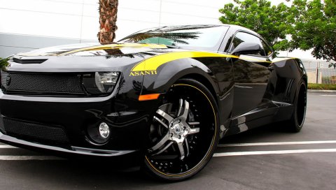 Camaro, chevrolet, тюнинг, asanti