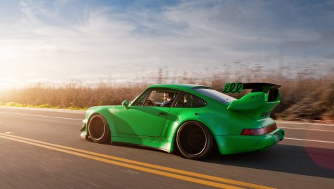 911, porsche, дорога, гоночный тюнинг