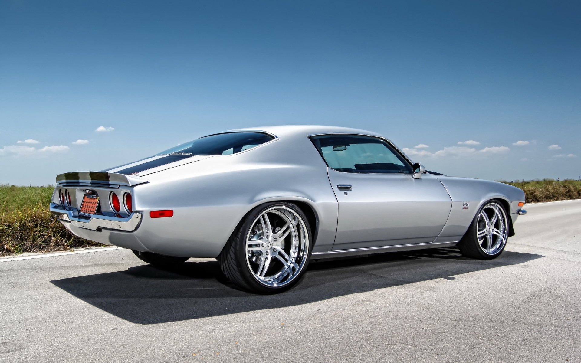 Картинки Chevrolet, тюнинг, автомобиль для мускулов, chevrolet camaro фото и обои на рабочий стол
