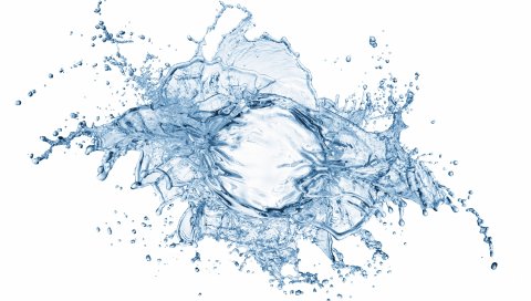 воды, всплеск,аннотация, белый фон