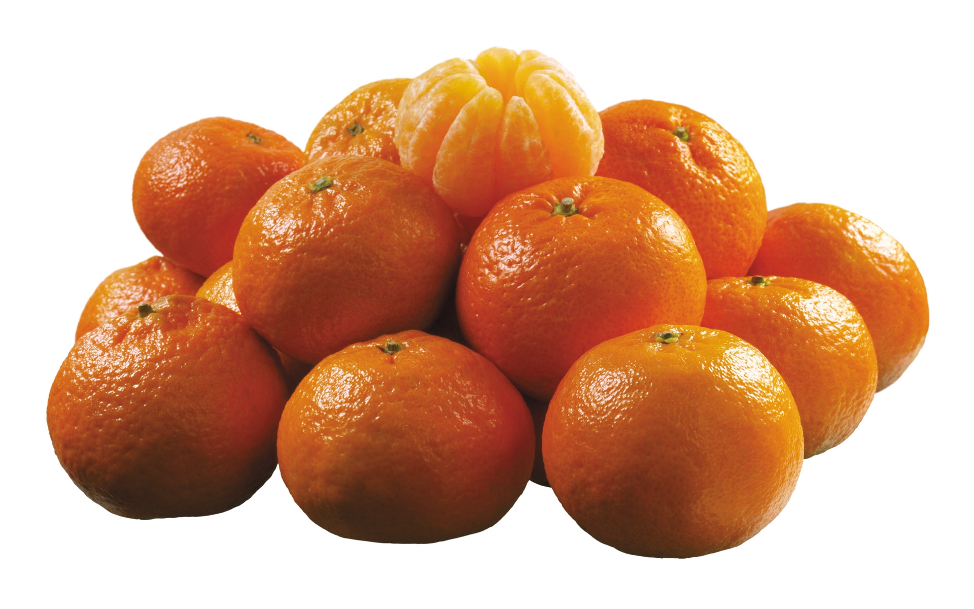 Картинки Мандариновые апельсины, ломтик, вкусный фото и обои на рабочий стол