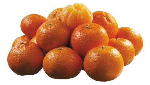 Мандариновые апельсины, ломтик, вкусный