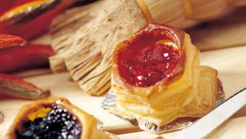 Печенье, кондитерские изделия, вкусные, ягоды