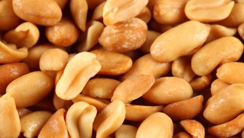 Арахис, орехи, вкусные, еда