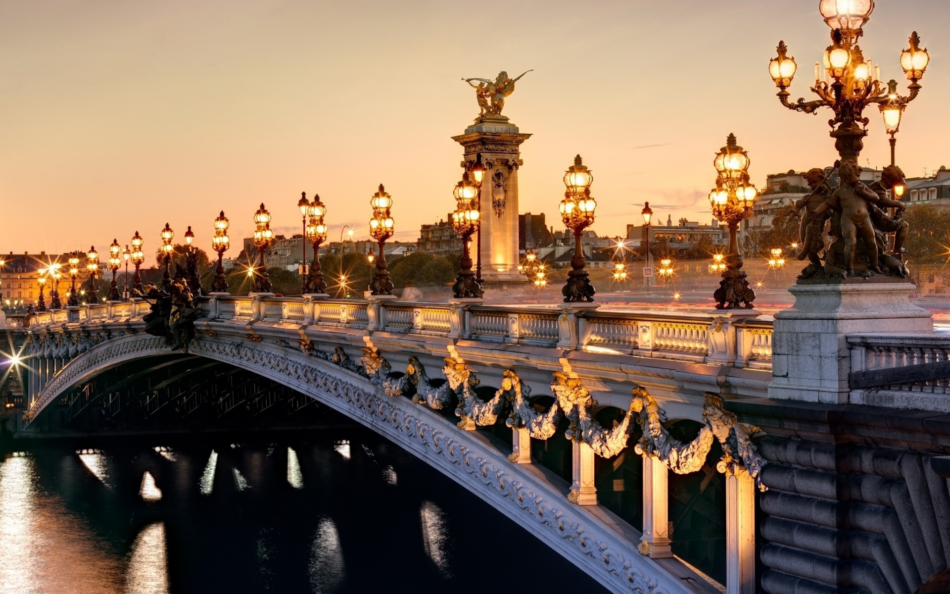 Картинки Франция, париж, мост Александра фото и обои на рабочий стол