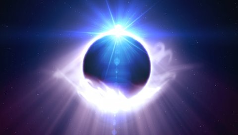 Мяч, свет, яркий, абстрактный