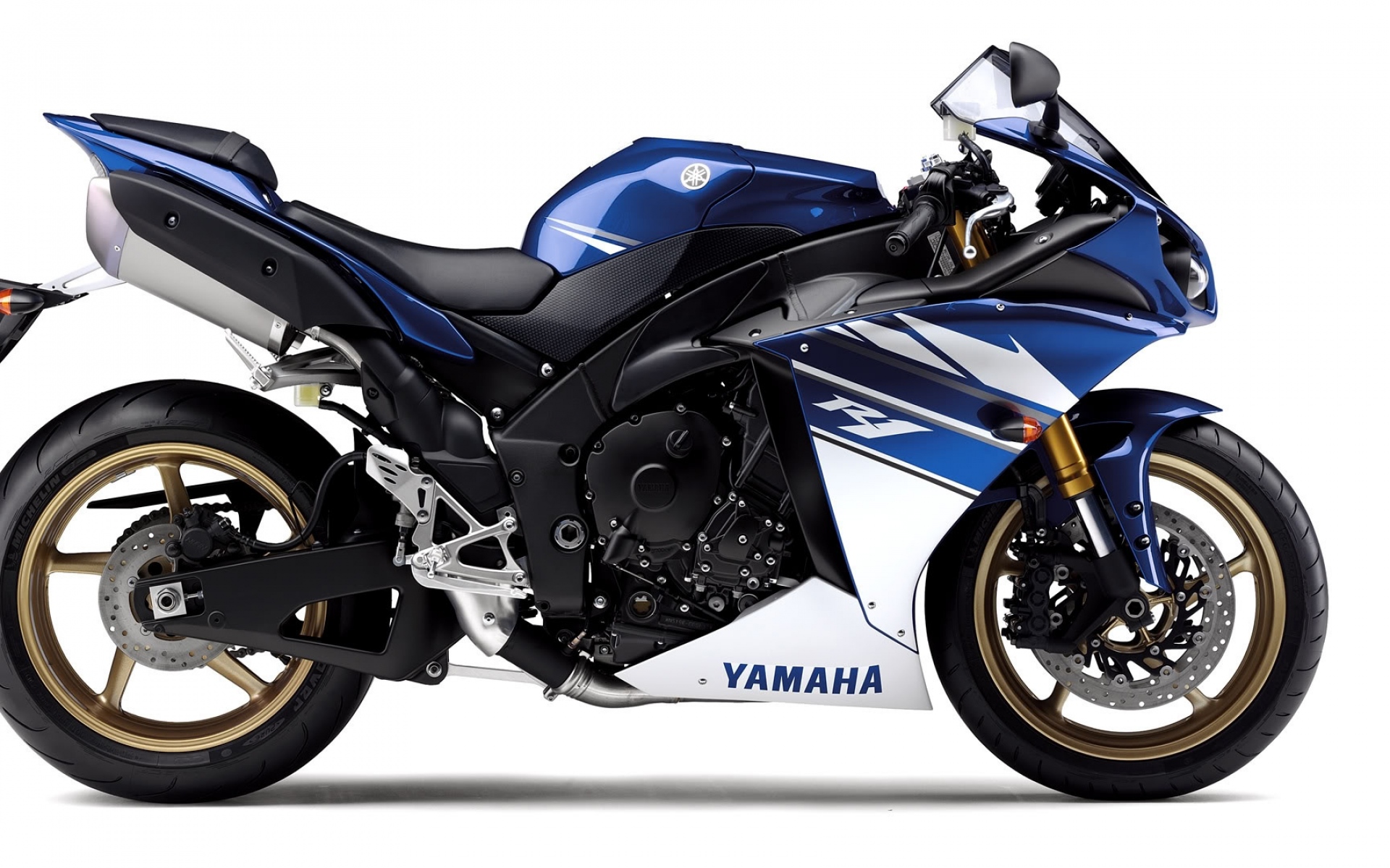 Картинки Yamaha, мотоцикл, синий, yamaha r1 фото и обои на рабочий стол