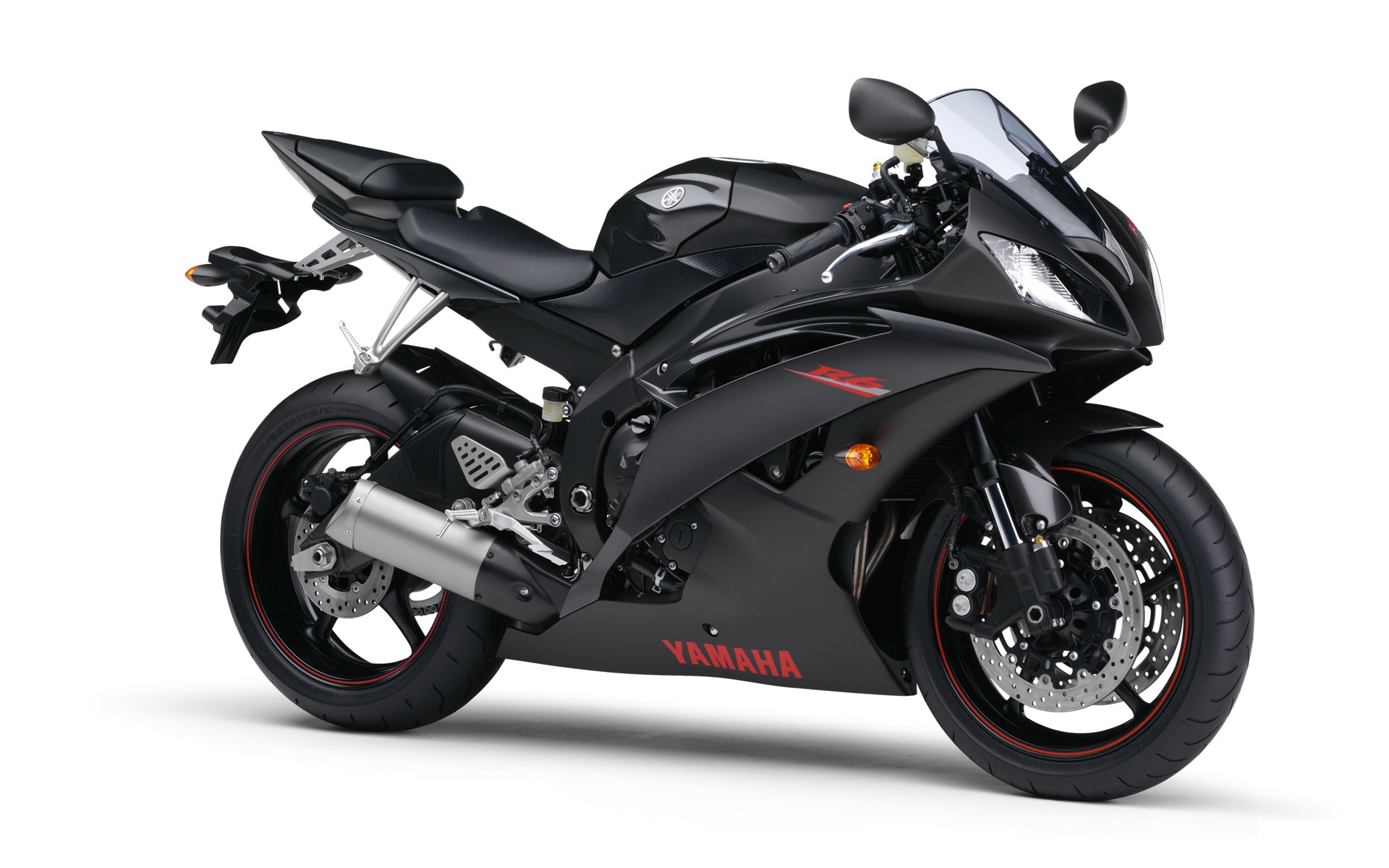 Картинки Мотоцикл, черный, yamaha r6 фото и обои на рабочий стол