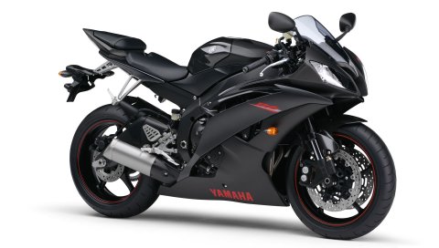 Мотоцикл, черный, yamaha r6