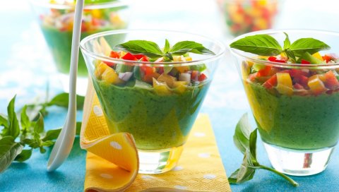 фрукты, овощи, рыба, гарнир, лимон, продукты питания