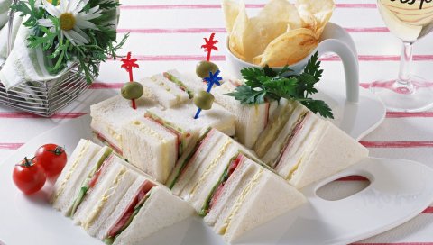 сыра, помидоры, слоеный, вкусный