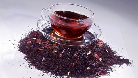чай, кружка, чашка, блюдце, стакан