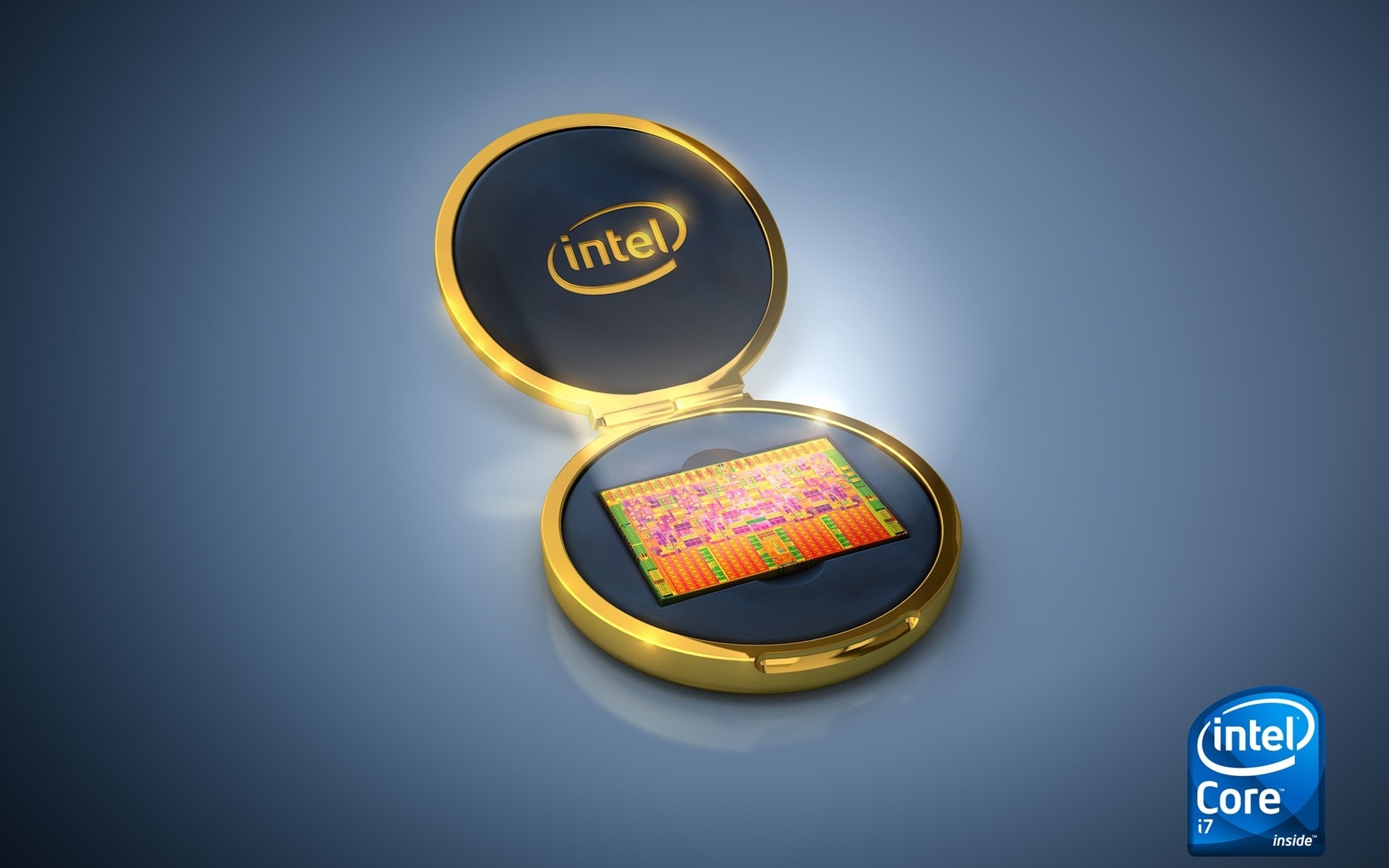 Картинки Intel, процессоры, логотип фото и обои на рабочий стол