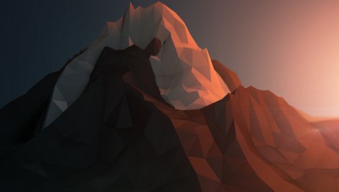 горы, бумага, шишки, свет