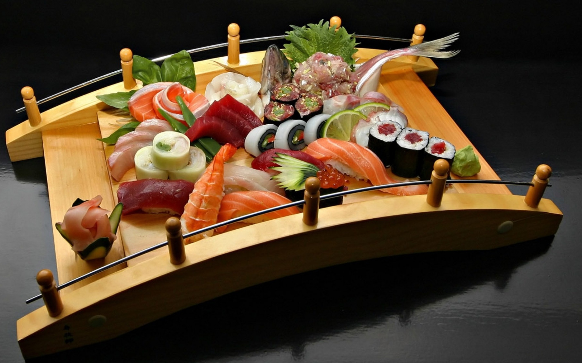 Картинки Суши, тарелки, продукты питания, красиво фото и обои на рабочий стол