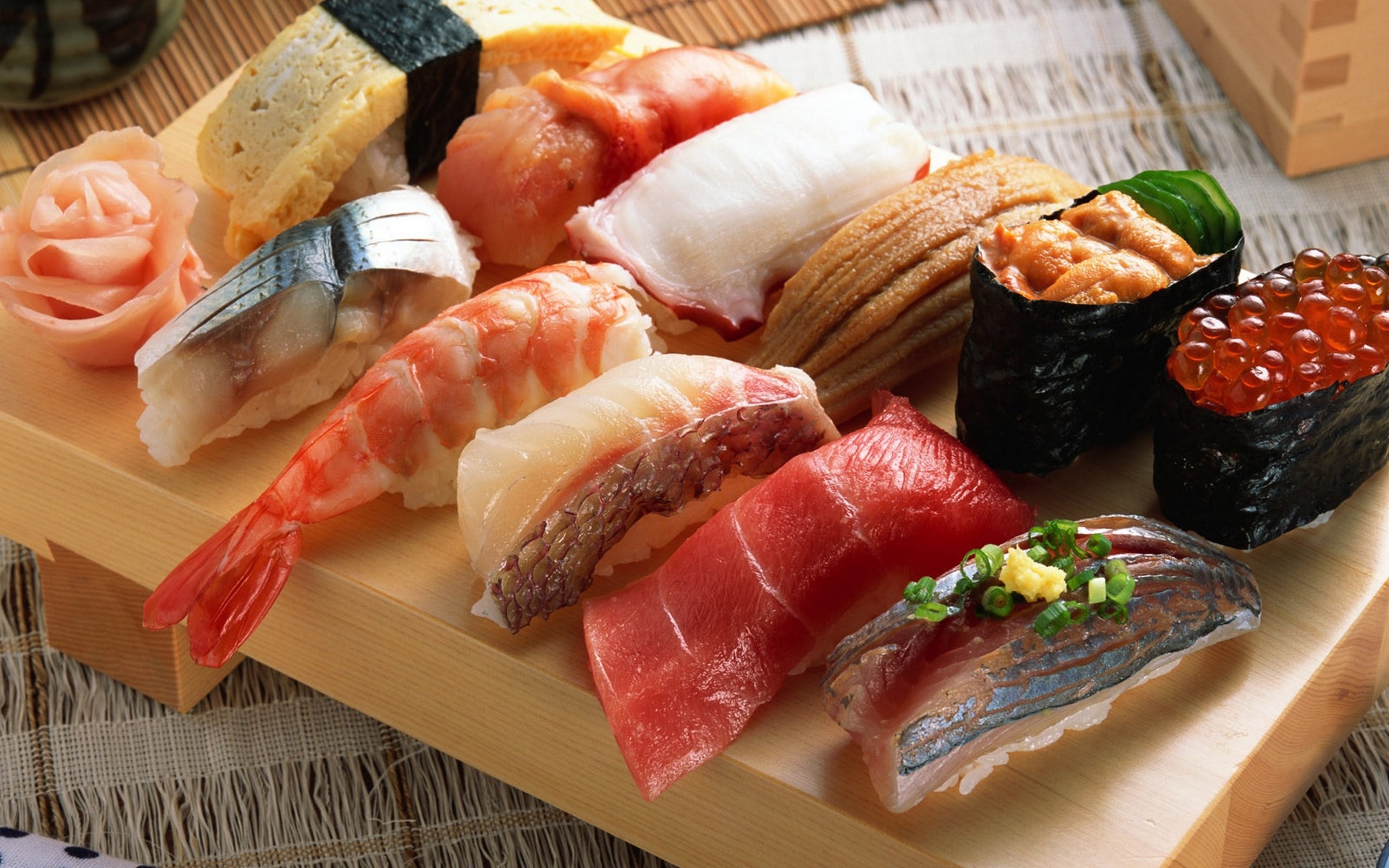 Картинки Рулеты, суши, мясо, рыба фото и обои на рабочий стол