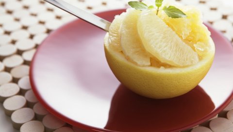 Десерт, фрукты, кусочки