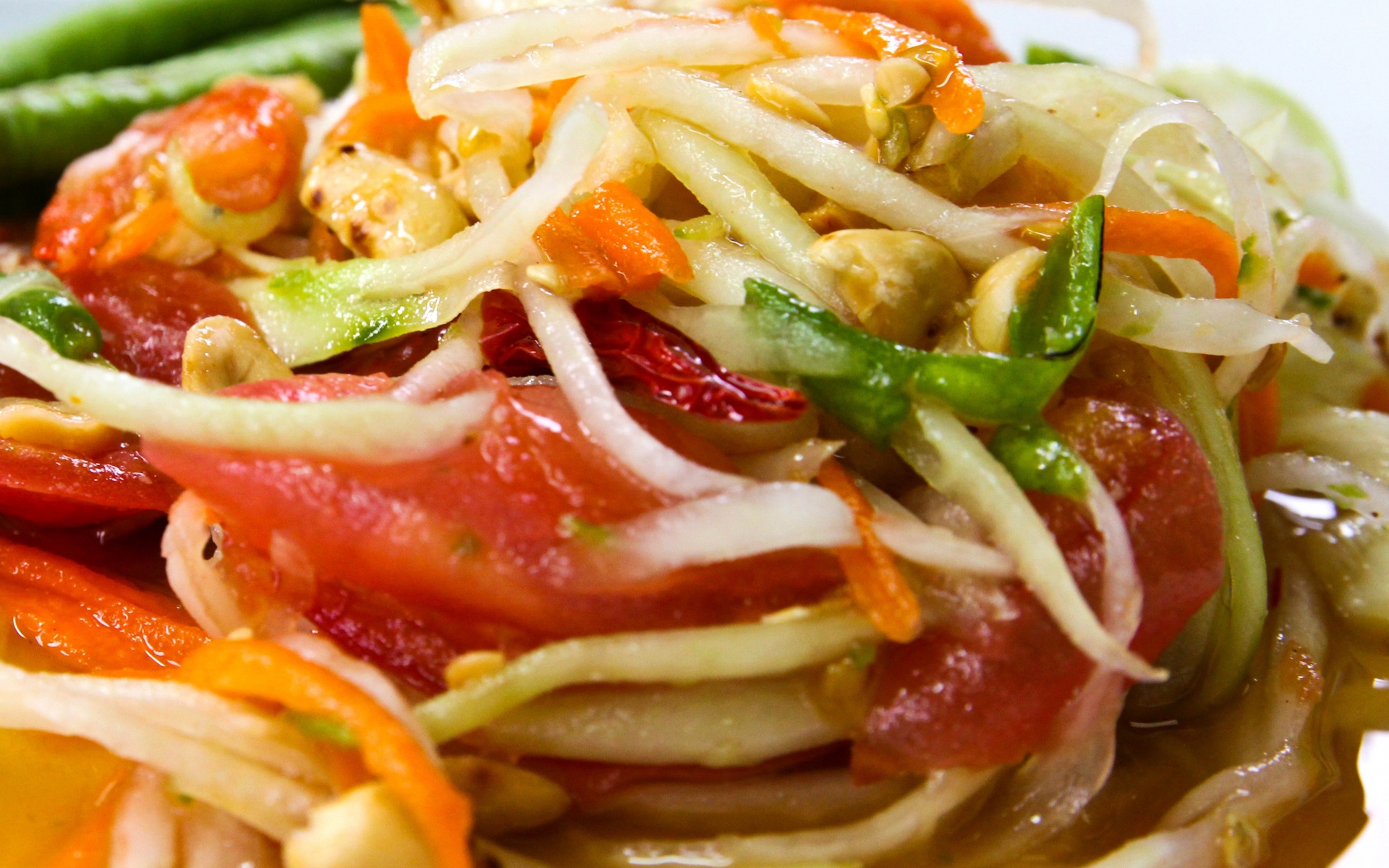 Картинки Салат, соус, овощи фото и обои на рабочий стол