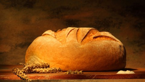 Хлеб, булочка, уши