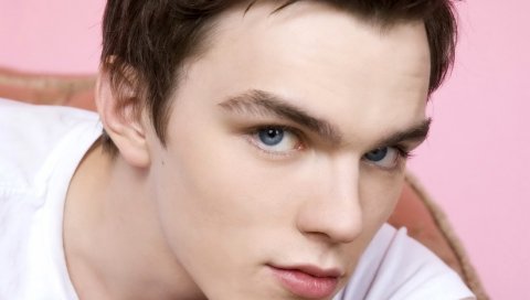 Nicholas hoult, актер, голубоглазый, мальчик, лицо