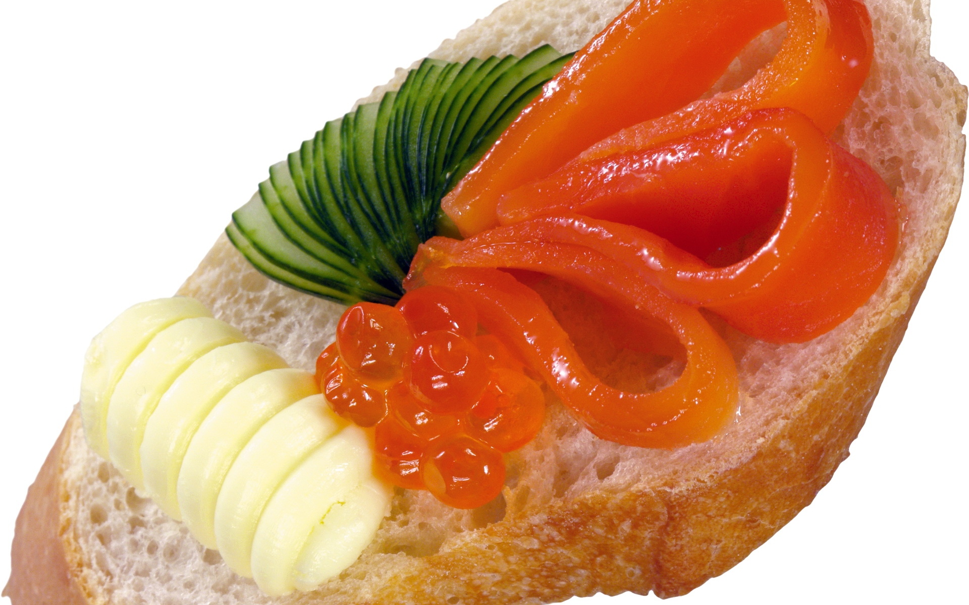 Картинки Сэндвич, мясо, рыба, зелень, яйца фото и обои на рабочий стол