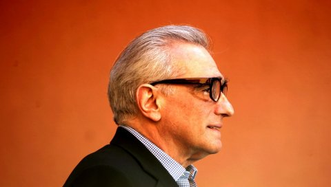 Martin scorsese, очки, рука, приветствие