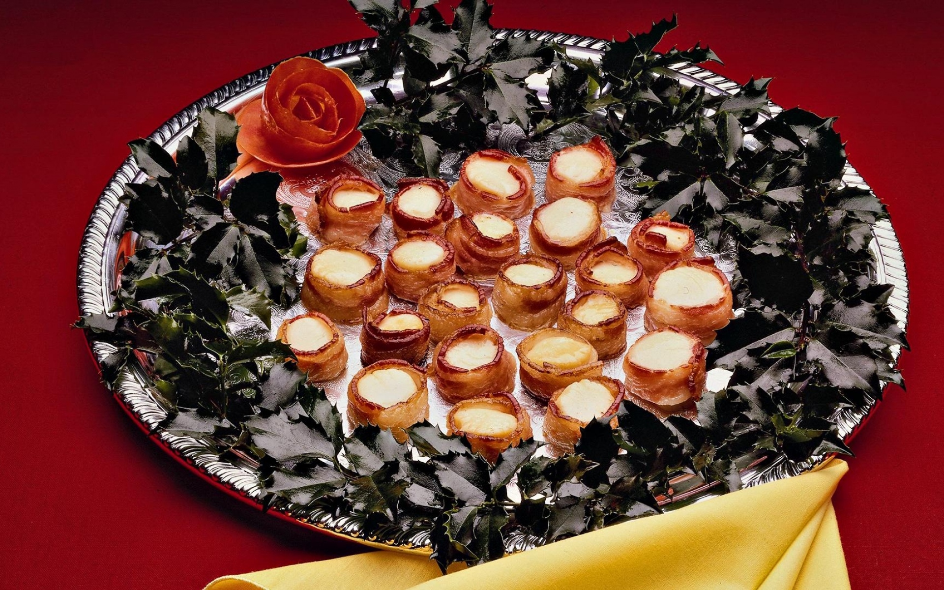 Картинки Бекон, сыр, дизайн, зеленый фото и обои на рабочий стол
