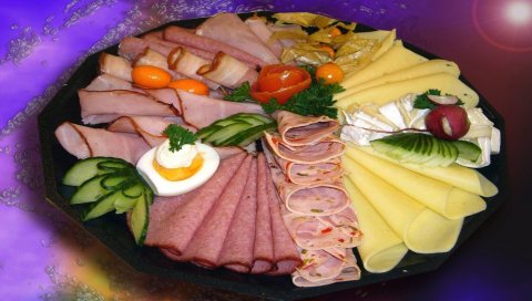 Холодные отрубы, сыр, мясо, переработка
