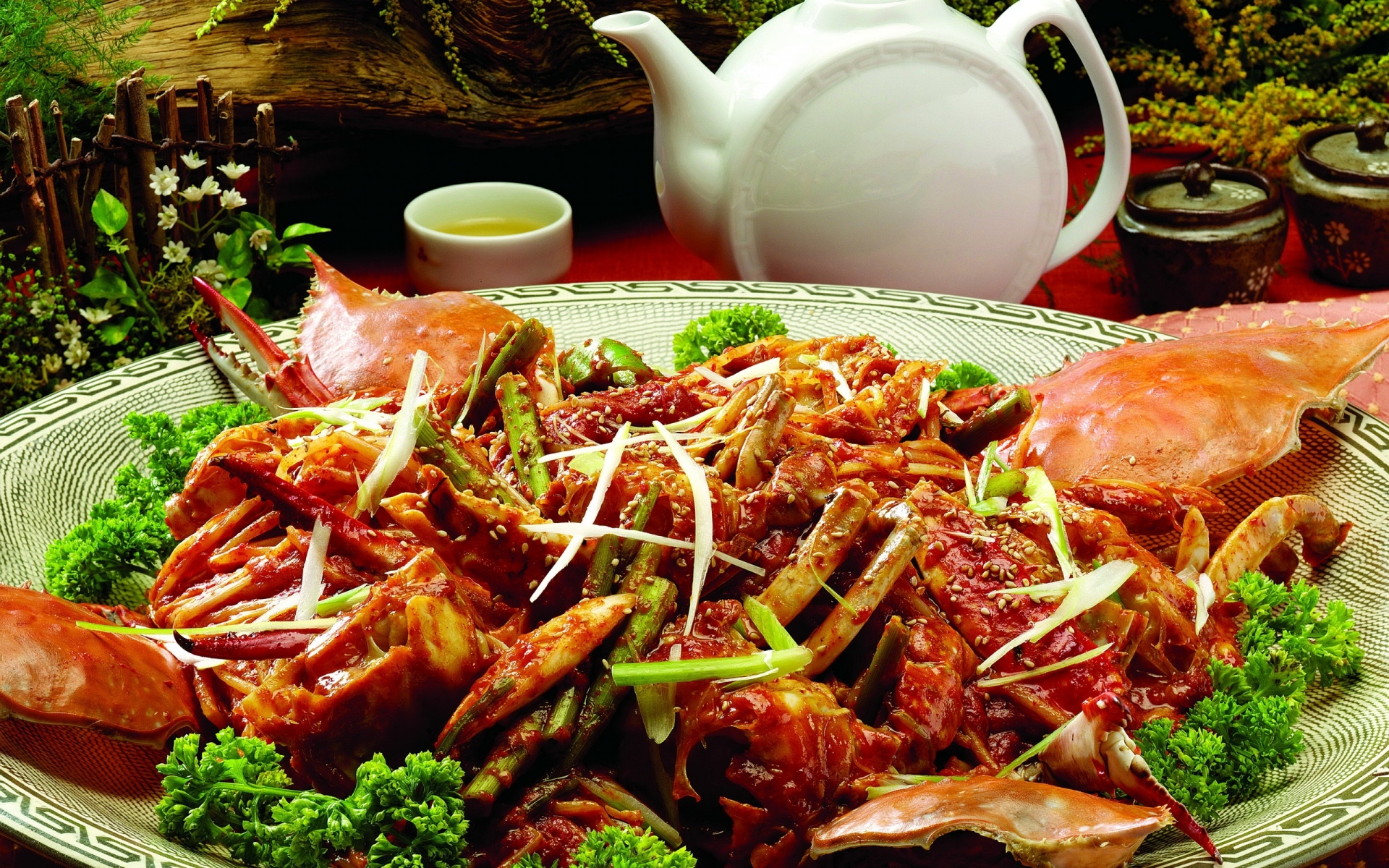 Картинки Мясо, продукты питания, салат, фото и обои на рабочий стол