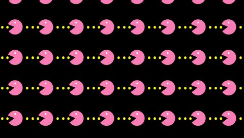Pacman, текстура, яркий, поверхность, узор