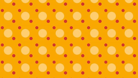 Круги, цвет, форма, поверхность, желтый