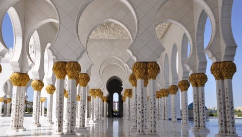 Мечеть шейх Зайе, абу-даби, объединенные арабские эмираты