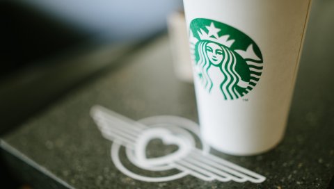 Starbucks, кофе, чашка, логотип