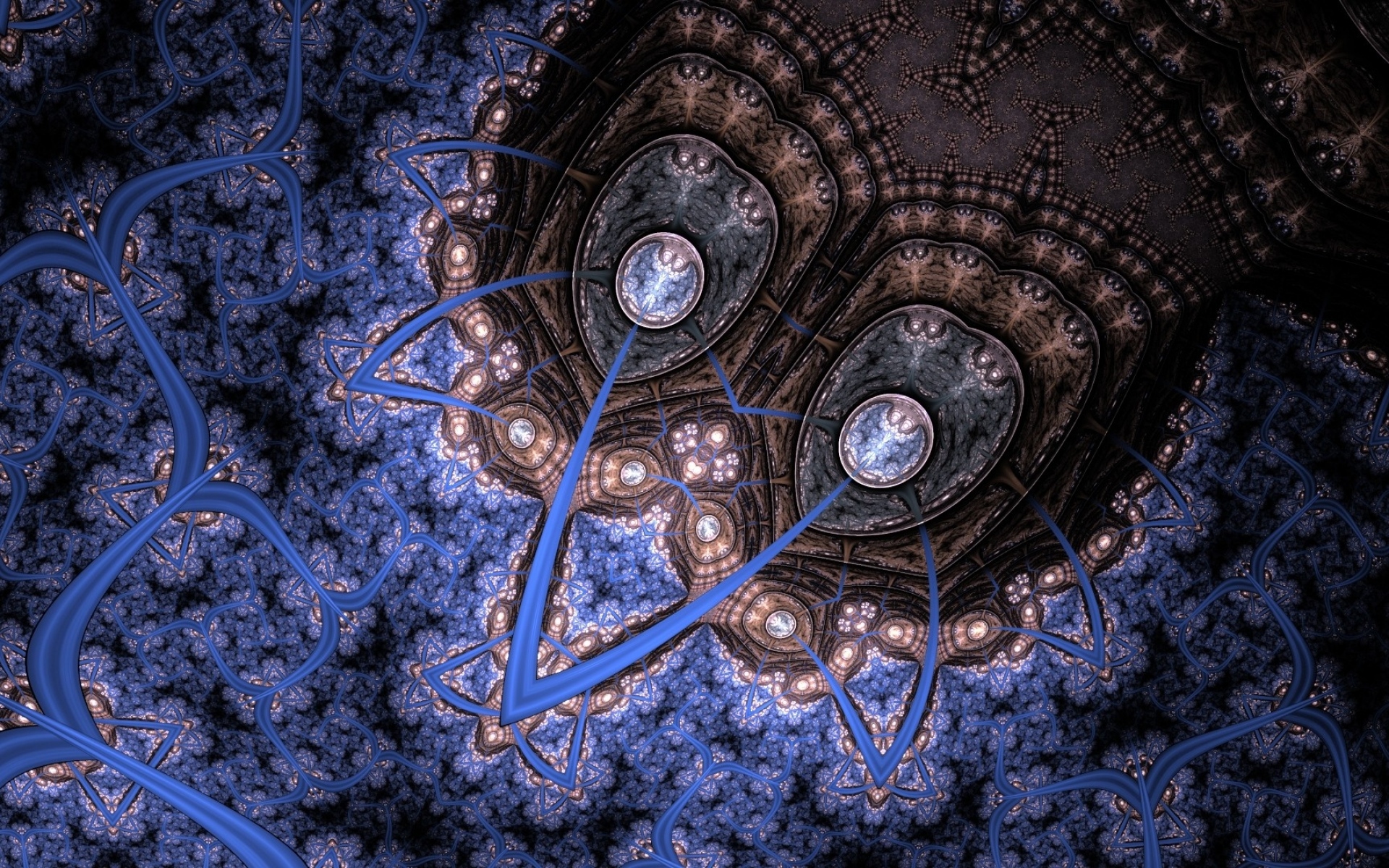 Картинки Рисунки, линии, поверхности, сирень фото и обои на рабочий стол